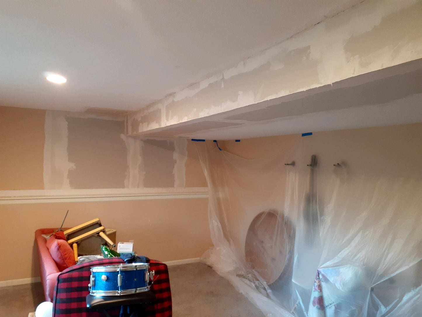 Drywall Repair & Texture Match