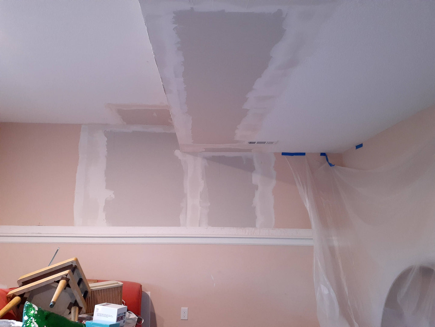 Drywall Repair & Texture Match