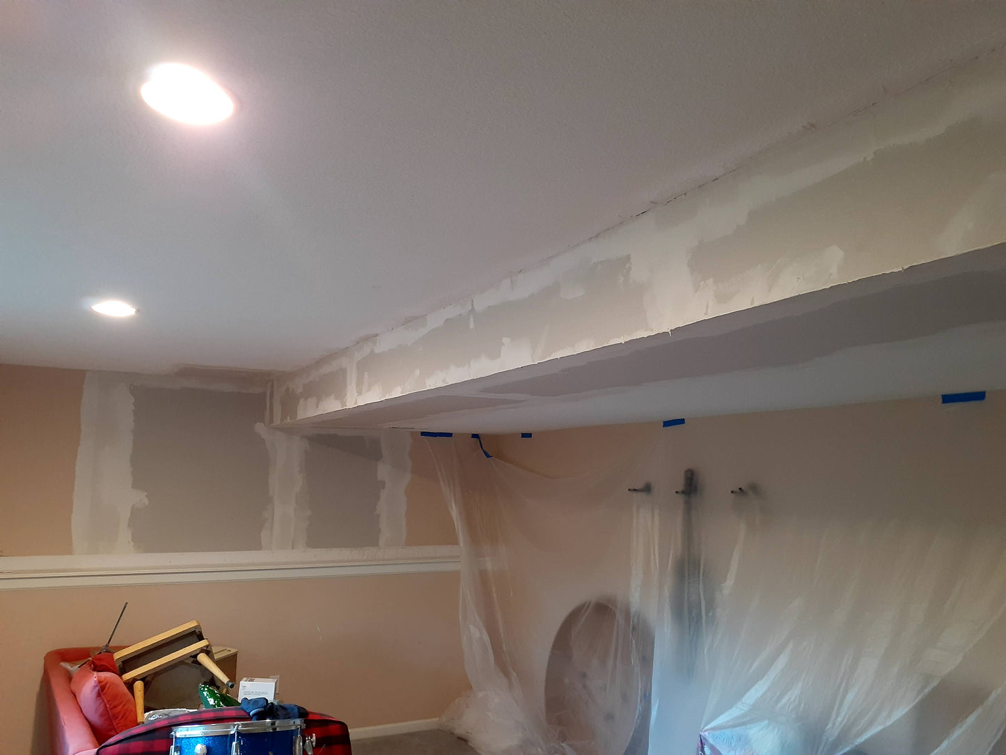 Drywall Repair & Texture Match