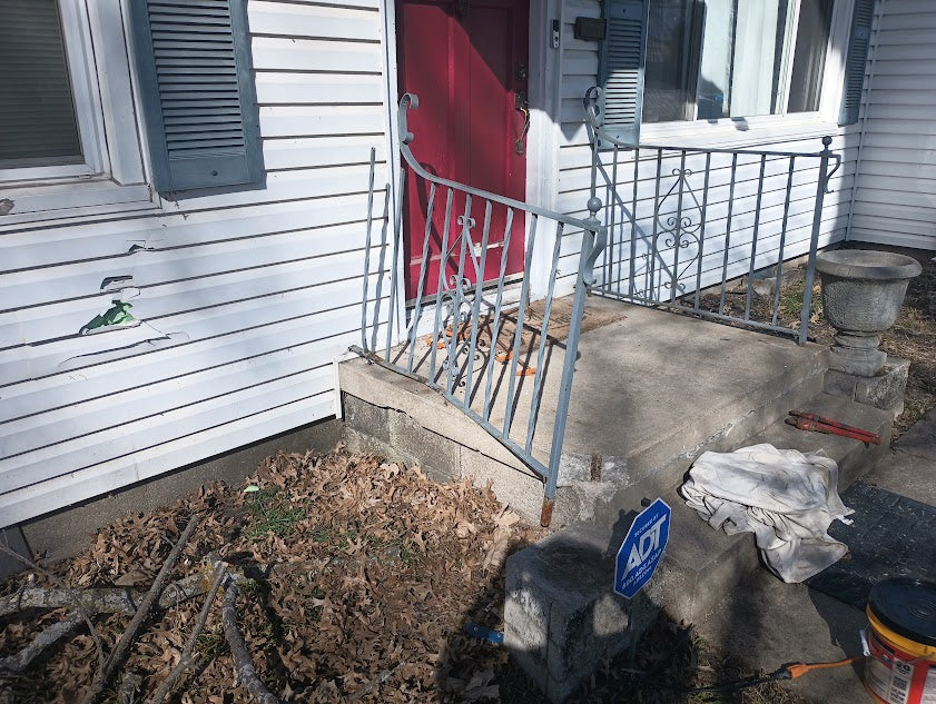 Wrought Iron Railing Repair